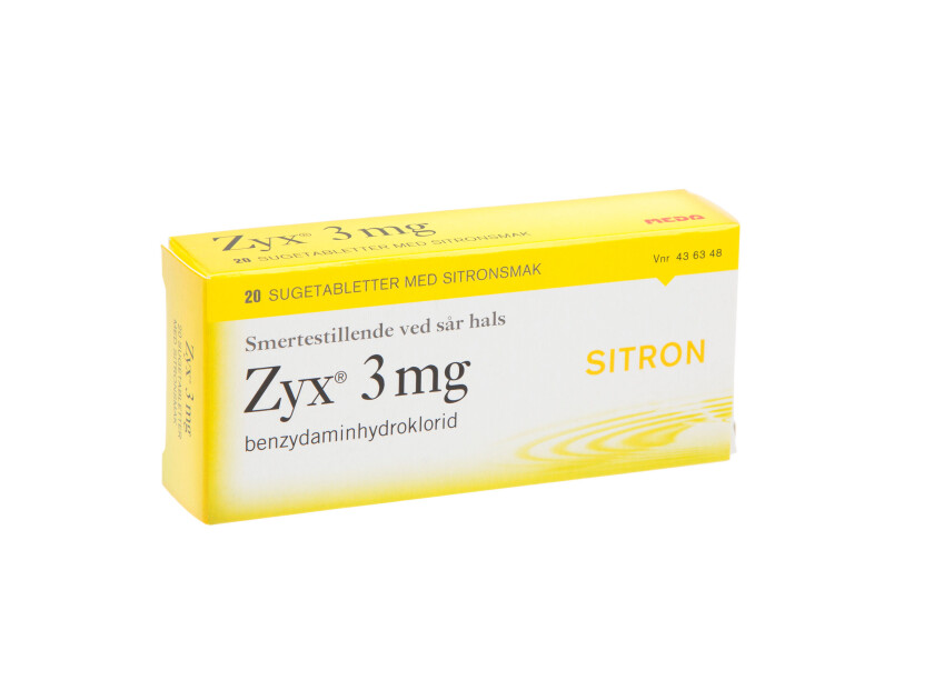 3 mg sitron sugetabletter, 2 x 10 stk.