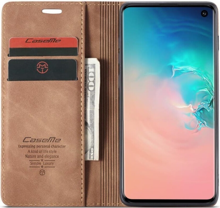 CaseMe Smart Magnet Flipdeksel Samsung Galaxy S10 (SM-G973F) : Farge - Grå
