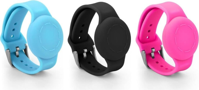 Vanntett AirTag Armbånd for Barn - Silikonarmbånd
