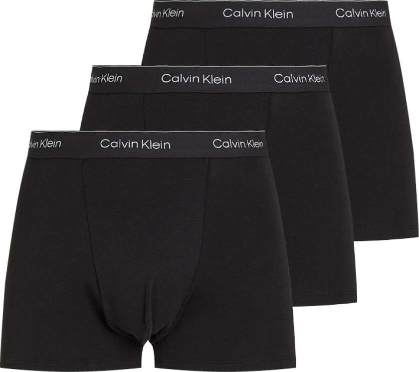 Icon Cotton Stretch Relaxed Fit Trunks 3-Pack Sort M