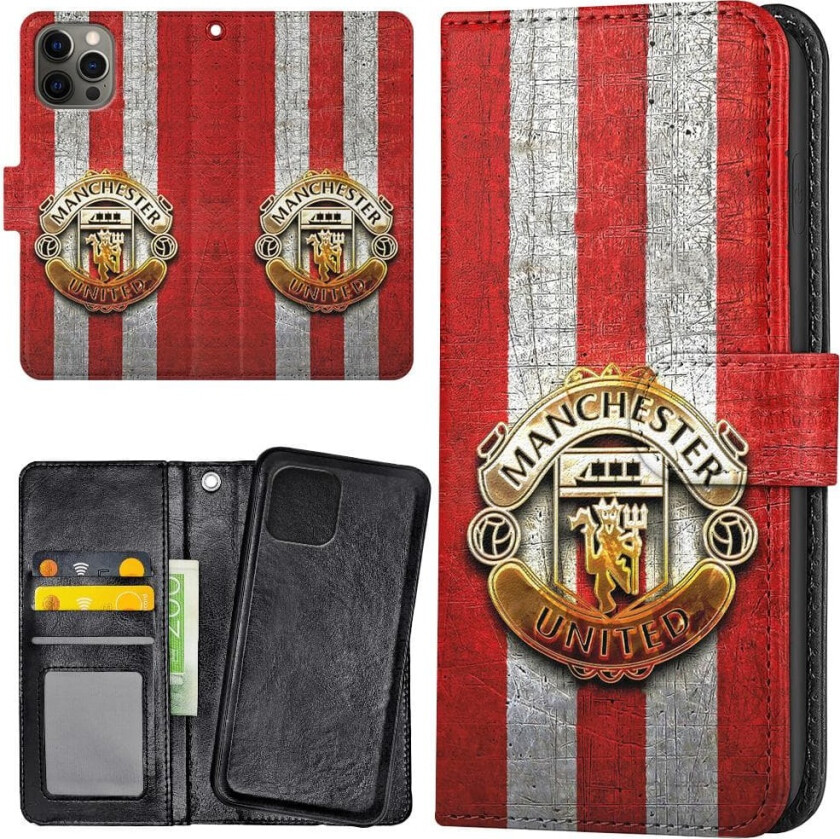 iPhone 15 Pro - Lommebok Deksel Manchester United