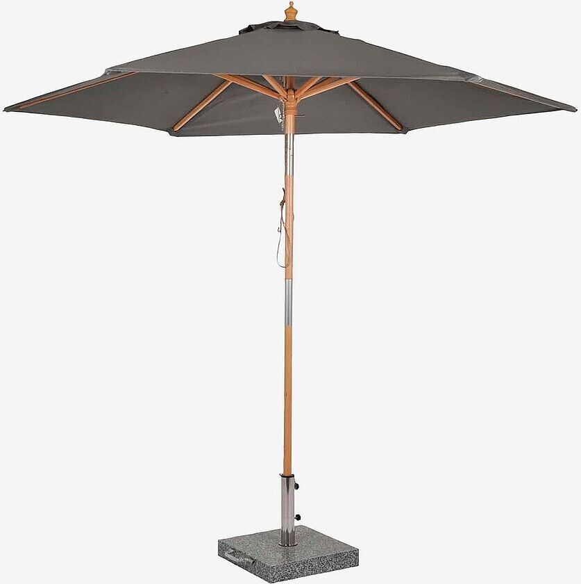 Parasoll Cannes Ø250cm, Grå