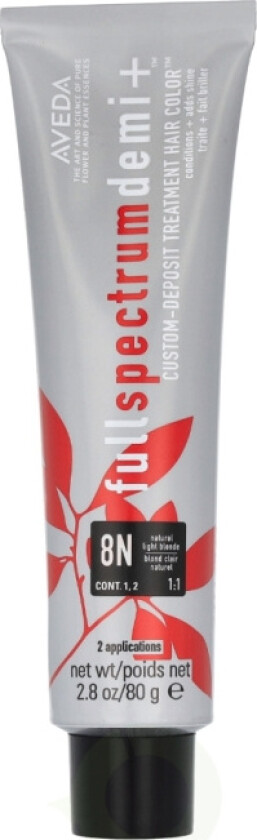 Full Spectrum Demi+ Custom-Deposit Hair Color 80 g 8N Light Blonde