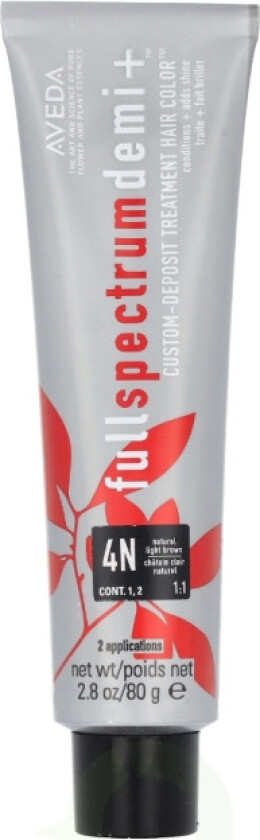 Bilde av Full Spectrum Demi+ Custom-Deposit Hair Color 80 g 4N Light Brown