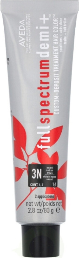 Bilde av Full Spectrum Demi+ Custom-Deposit Hair Color 80 g 3N Natural Brown