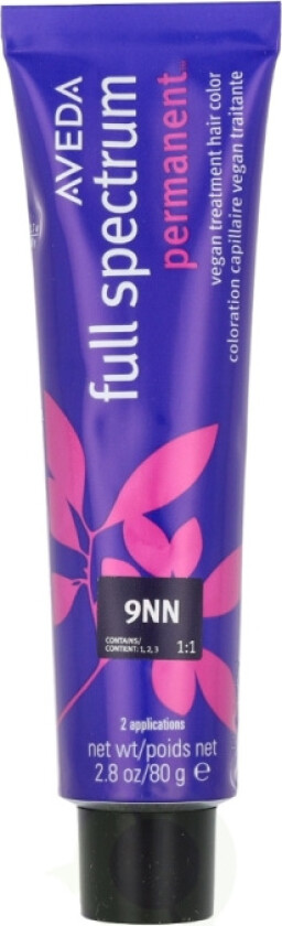 Full Spectrum Permanent Vegan Pure Tone Hair Color 80 g 9NN