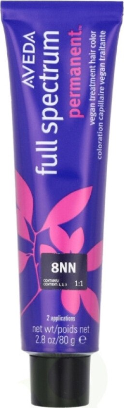 Full Spectrum Permanent Vegan Pure Tone Hair Color 80 g 8NN