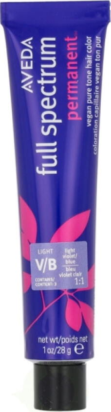 Full Spectrum Permanent Vegan Pure Tone Hair Color 28 g Light Violet Blue