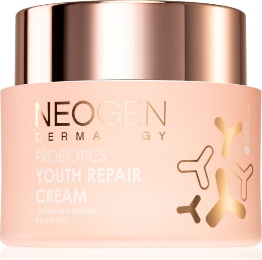 Neogen Dermalogy Probiotics Youth Repair crema rassodante viso contro i primi segni di invecchiamento della pelle 50 g