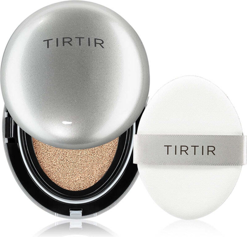 TIRTIR Mask Fit Aura Cushion fondotinta idratante in spugnetta illuminante colore 24N Latte 18 g