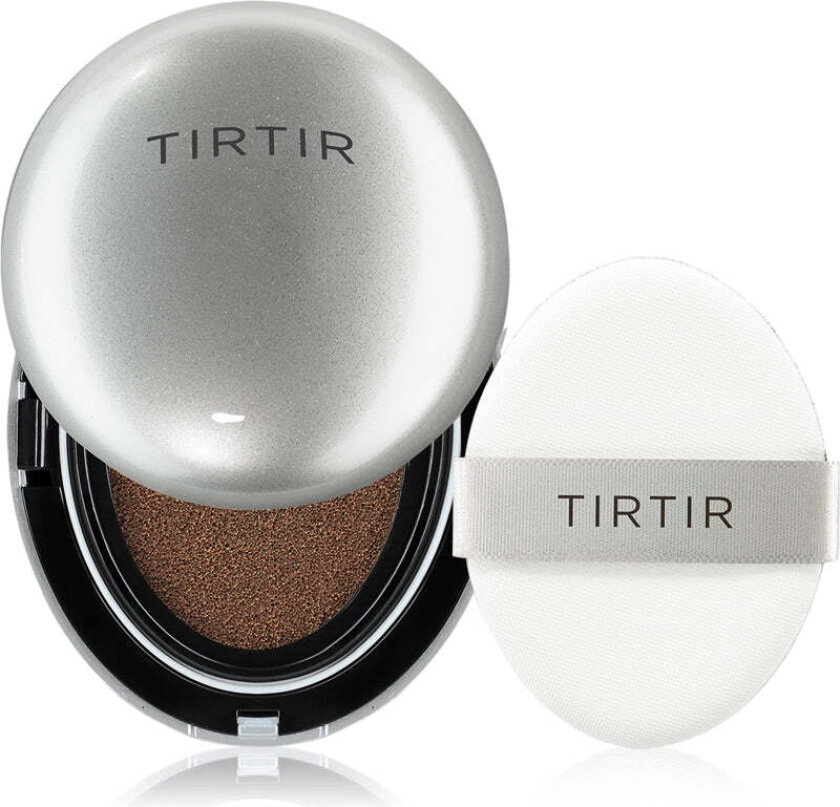 TIRTIR Mask Fit Aura Cushion fondotinta idratante in spugnetta illuminante colore 51N Fudge 18 g