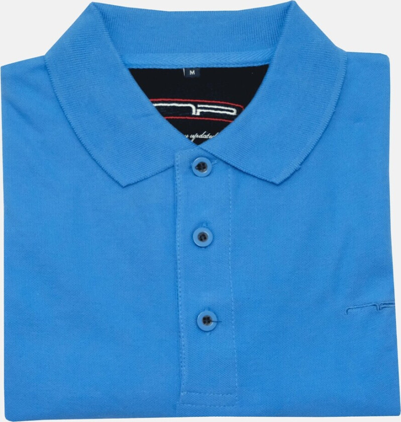 Shirt 1673, Mid Blue, Xl, Piketrøyer