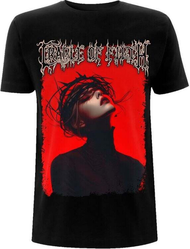 T-skjorte - Bathe Me In Blood - S til XXL - Herrer - svart