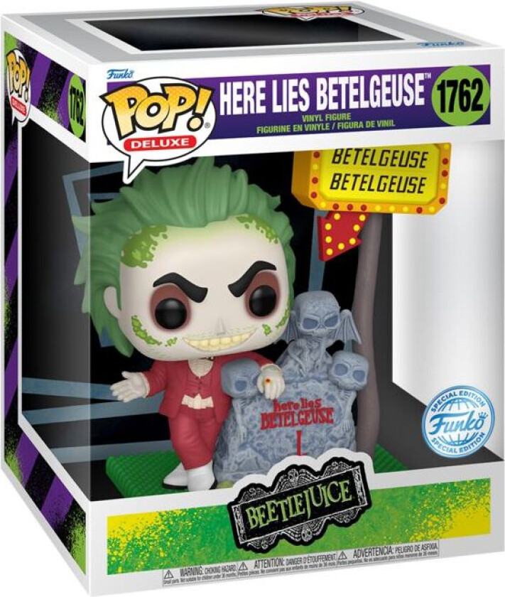 Here lies Betelgeuse (Pop! Deluxe) Vinylfigur 1762 - Funko Pop! - Funko Shop Europe