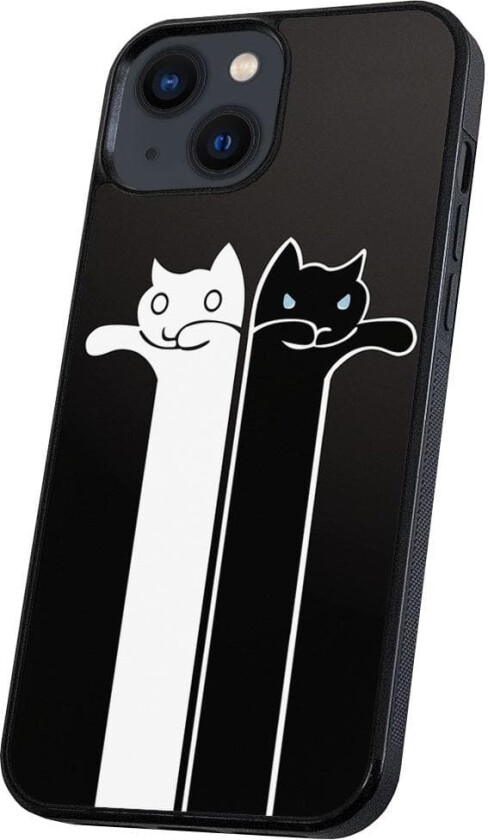 iPhone 13 Mini - Deksel/Mobildeksel Avlange Katter