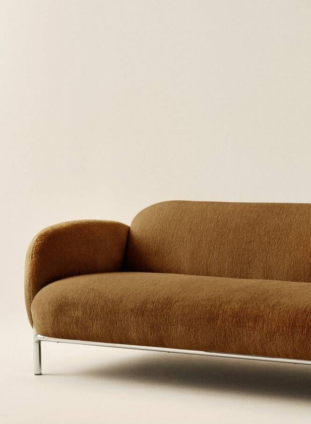 RAMON sofa 3-seter Sennepsgul
