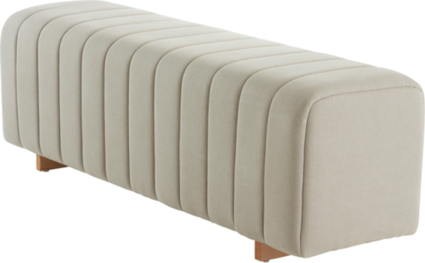 DERBY benk 142 cm Beige