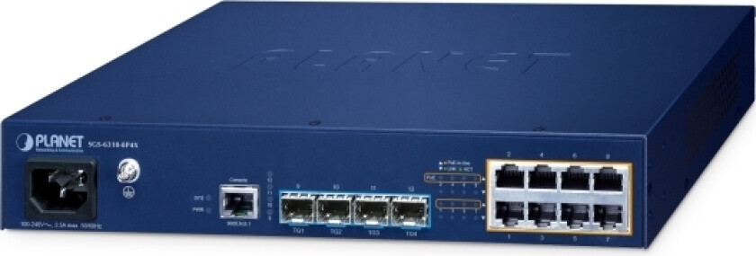 Corp Planet 8-Port L3 Poe+ Managed Switch Sgs-6310-8P4x