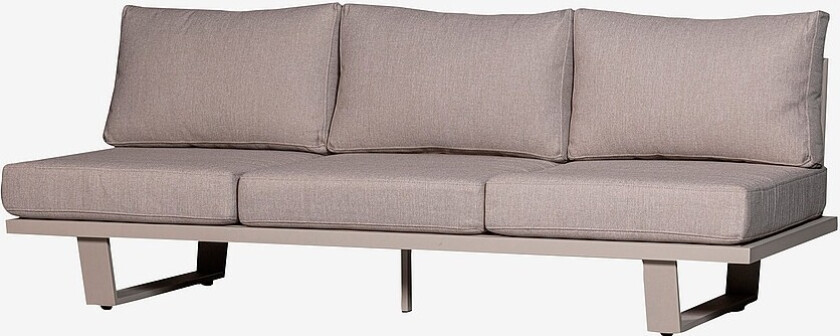 Bilde av Hagebenk 3-seter bjørn - Grå