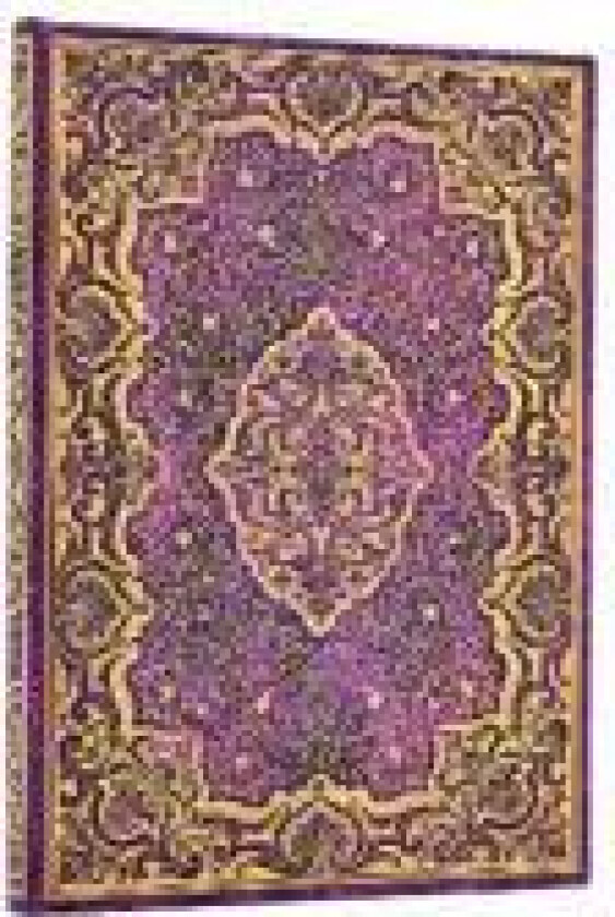 Picaresque Midi Unlined Hardcover Journal (Elastic Band Closure)