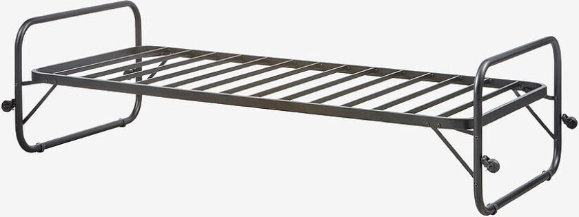 Enkel Trundle seng Lucy, Svart