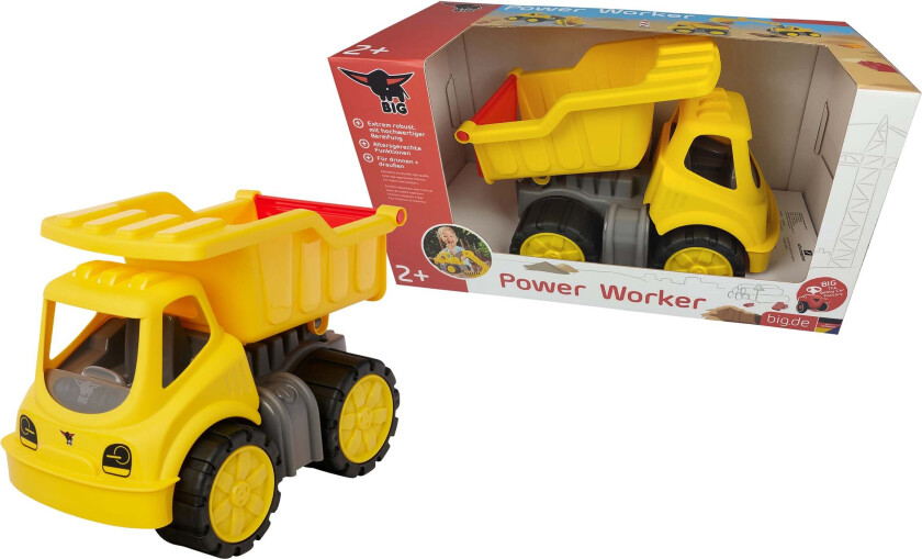 Power Worker Classic Dumper - Lastebiler & Traktorer - Plast