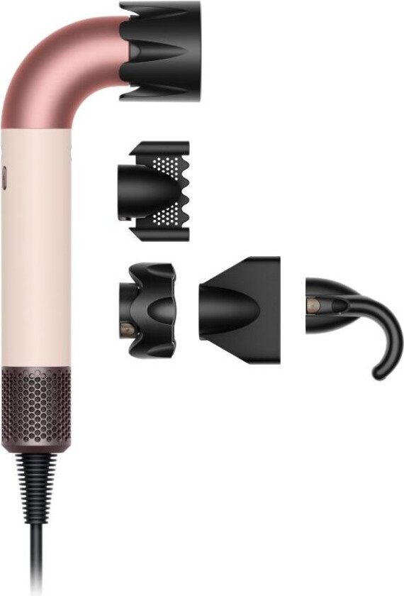 Supersonic r hårføner - Straight+Wavy (Ceramic Pink/Rose Gold)