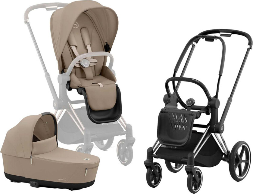 Bilde av Priam Duovogn, Cozy Beige/Chrome Black