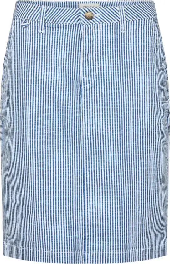 Dame, Skjørt, Blå, L