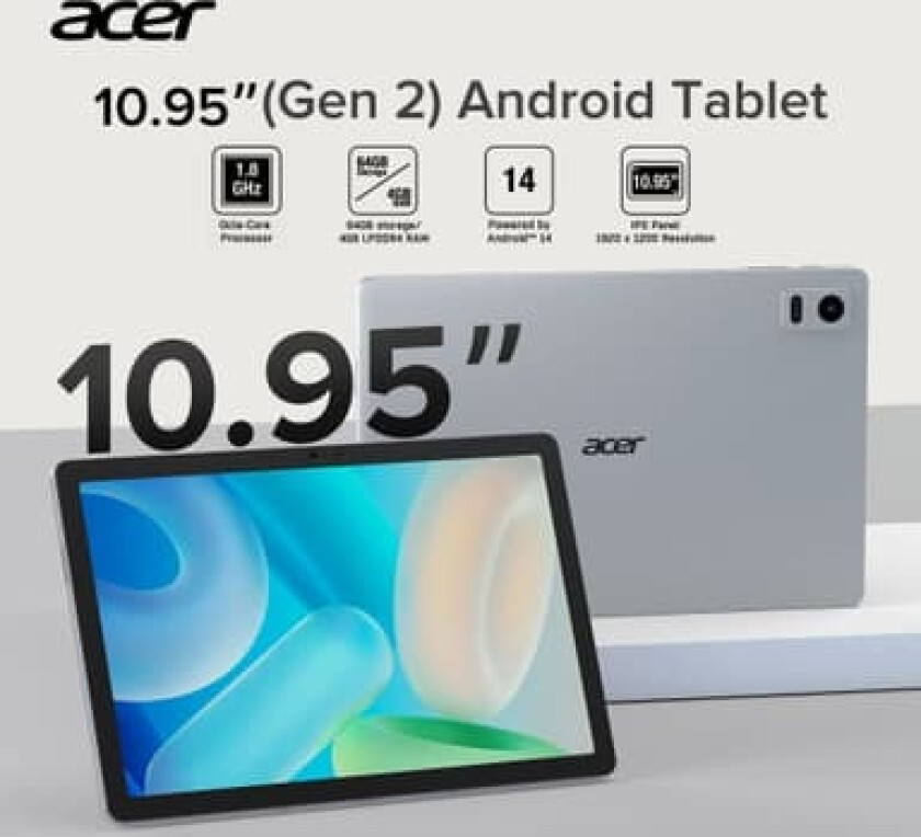 ACTAB1125E 4/64GB 10,95" nettbrett