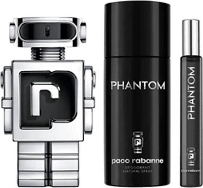 Phantom  Edt 100ml &  Edt 10ml  & Deospray 150ml Giftset