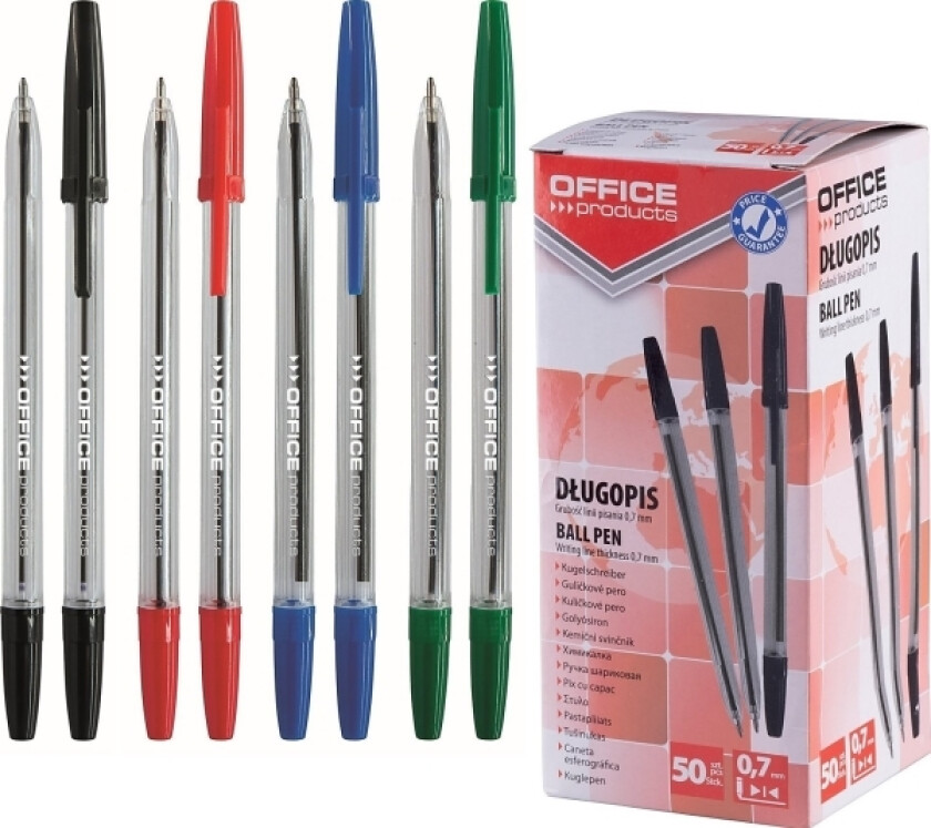 Pbs Connect Kontorprodukter Kulepenn 1,0Mm Sort P50 Pris For 1 Stk