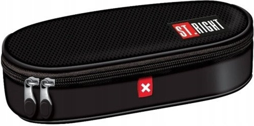 Padded Pencil Case With Inner Flap X White