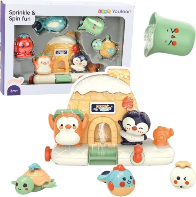 Interaktivt Badelekesett For Sjødyr For Småbarn