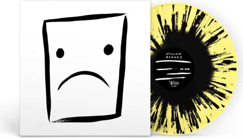 William Bonney All Ten Yellow With Black Splatter LP/Vinyl