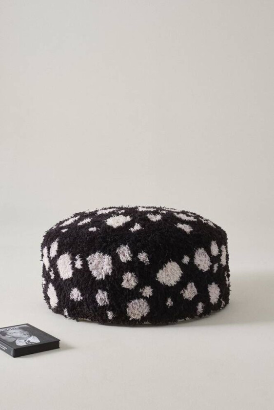 CORALLI puff Svart/hvit