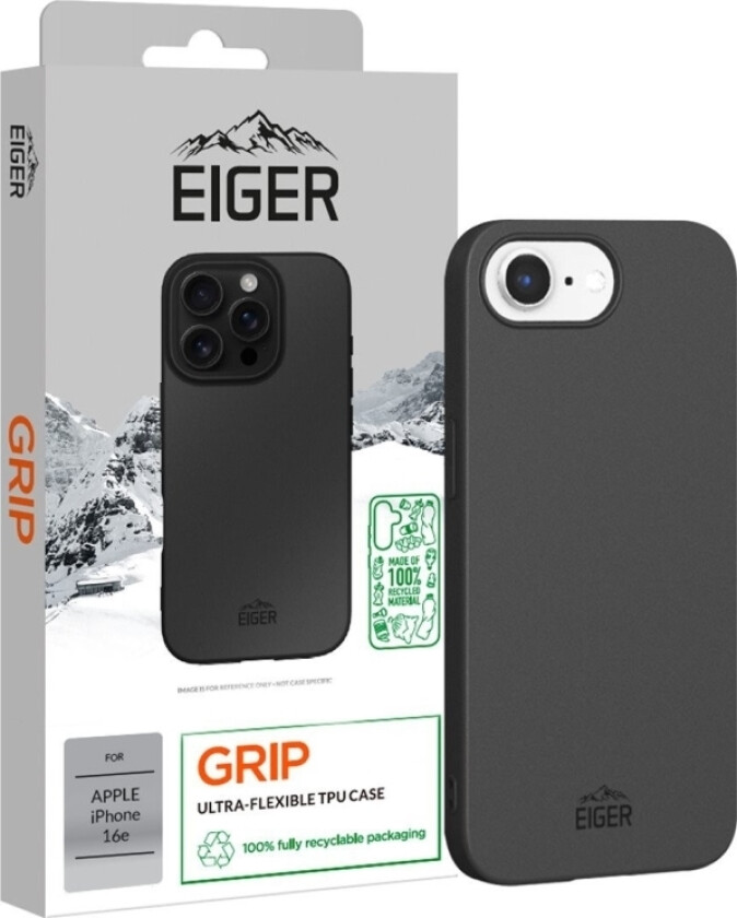 Eiger Grip Case Grs Iphone Se 2025 Schwarz (Egca00724)