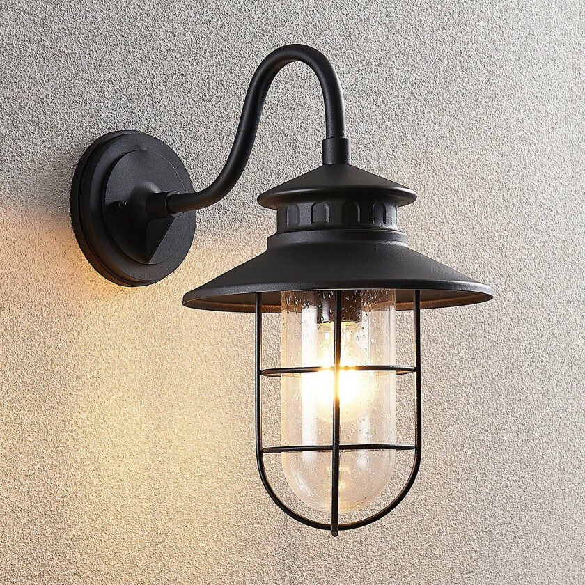 Kyan utendørs vegglampe, høyde 40 cm