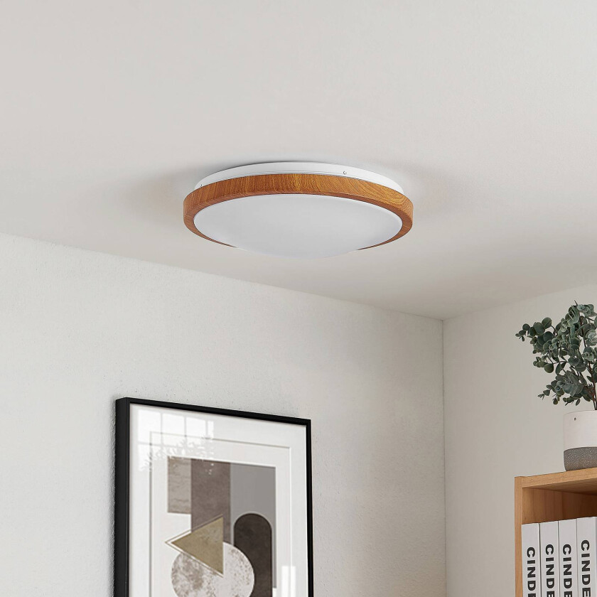 Mynte LED-taklampe, rund, 35 cm