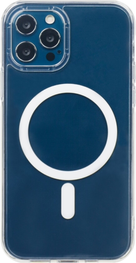 iPhone 12/12 Pro magnetisk deksel, gjennomsiktig