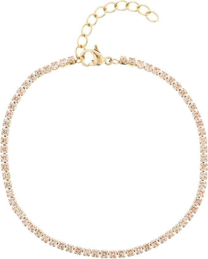Tennis Chain Bracelet 2mm Champagne