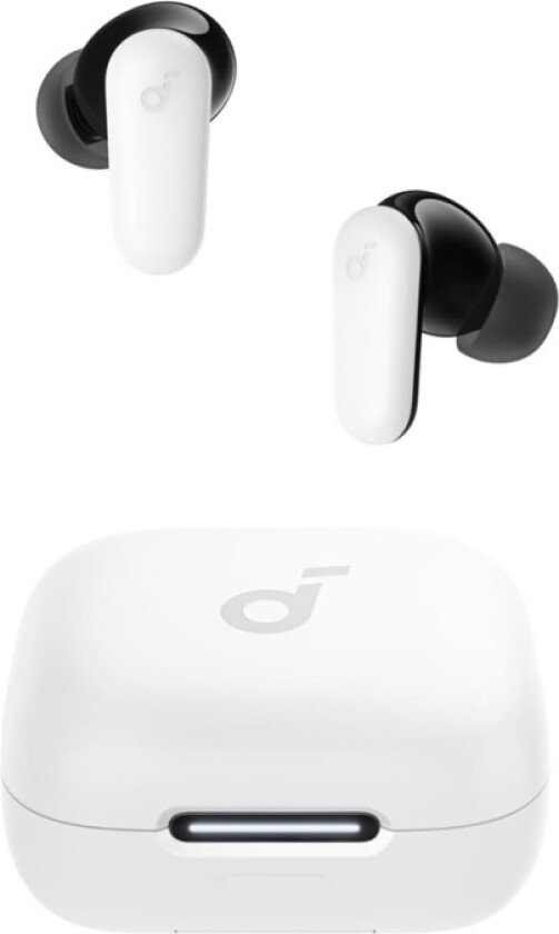 Soundcore P30i - True Wireless-Hodetelefoner Med Mikrofon - I Øret - Bluetooth - Aktiv Støydemping - Hvit