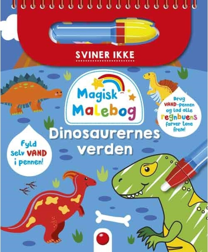 Magisk Malebog: Dinosaurernes Verden