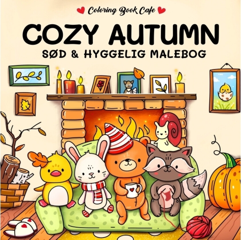 Malebog: Cozy Autumn - Cozy Coloring | Coloring Book Cafe