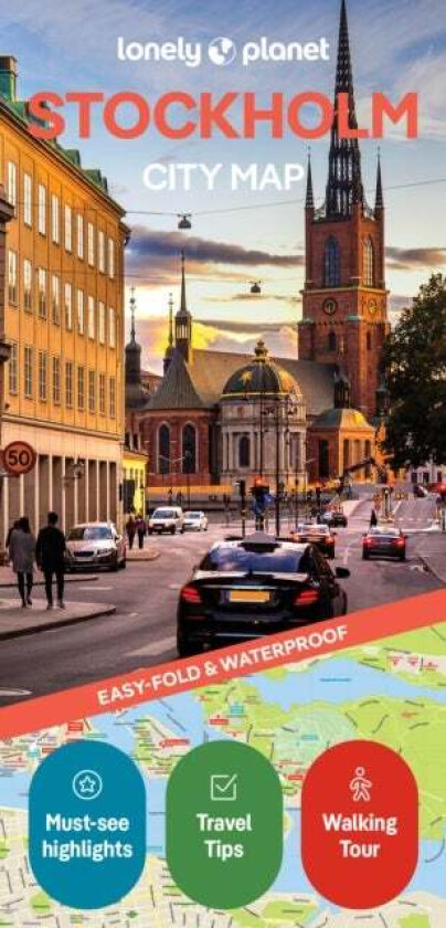 Lonely Planet Stockholm City Map av Lonely Planet