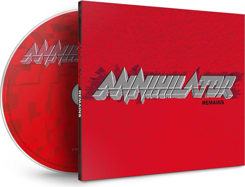 Annihilator Remains CD