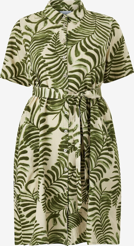 Skjortekjole Zh-Macy 835-Dress S/S - Grønn