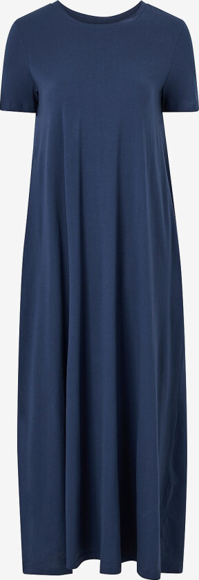 Maxikjole mschOlga SS Dress - Blå