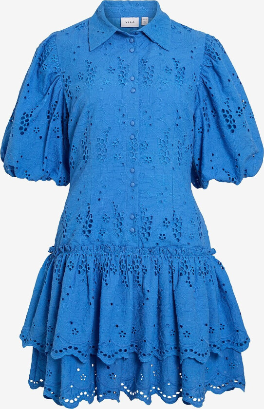 Kjole viSmilla 2/4 Short Dress - Blå