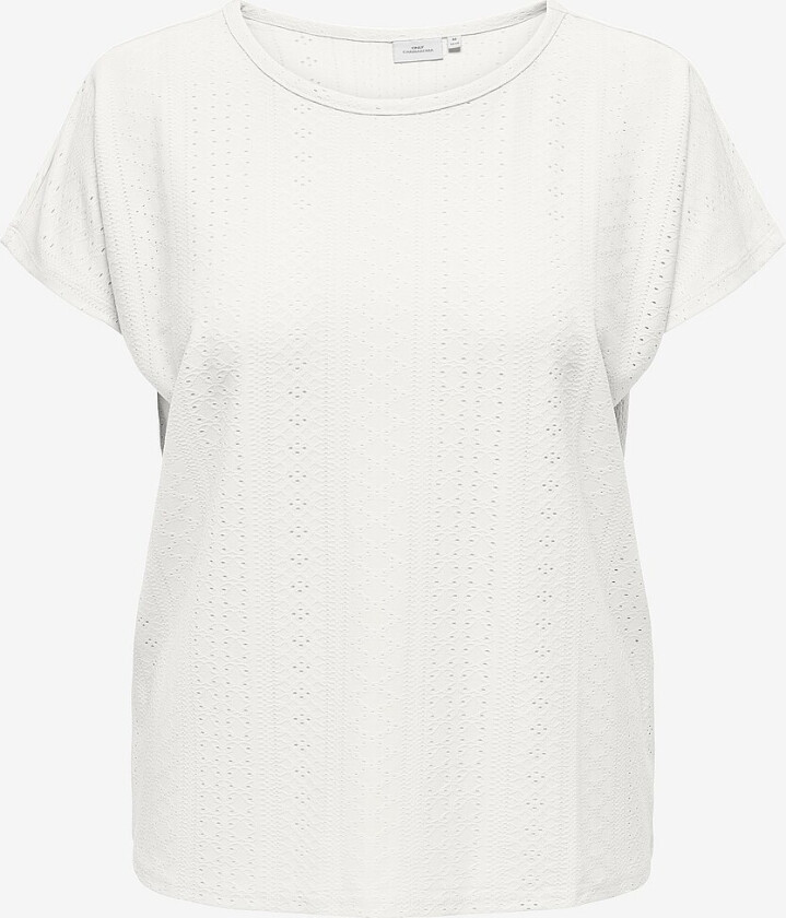 Topp Carzabbi Life SS V-neck IN One Top - Hvit